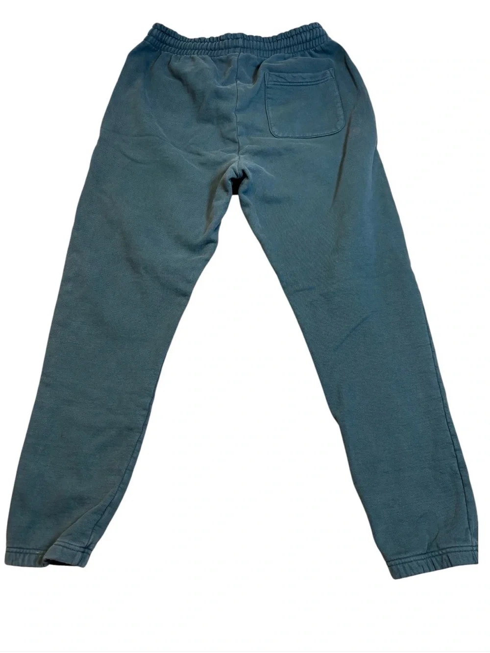 TALENTLESS Heavyweight Sweatpants Green Joggers 100% Cotton Unisex Large EUC
